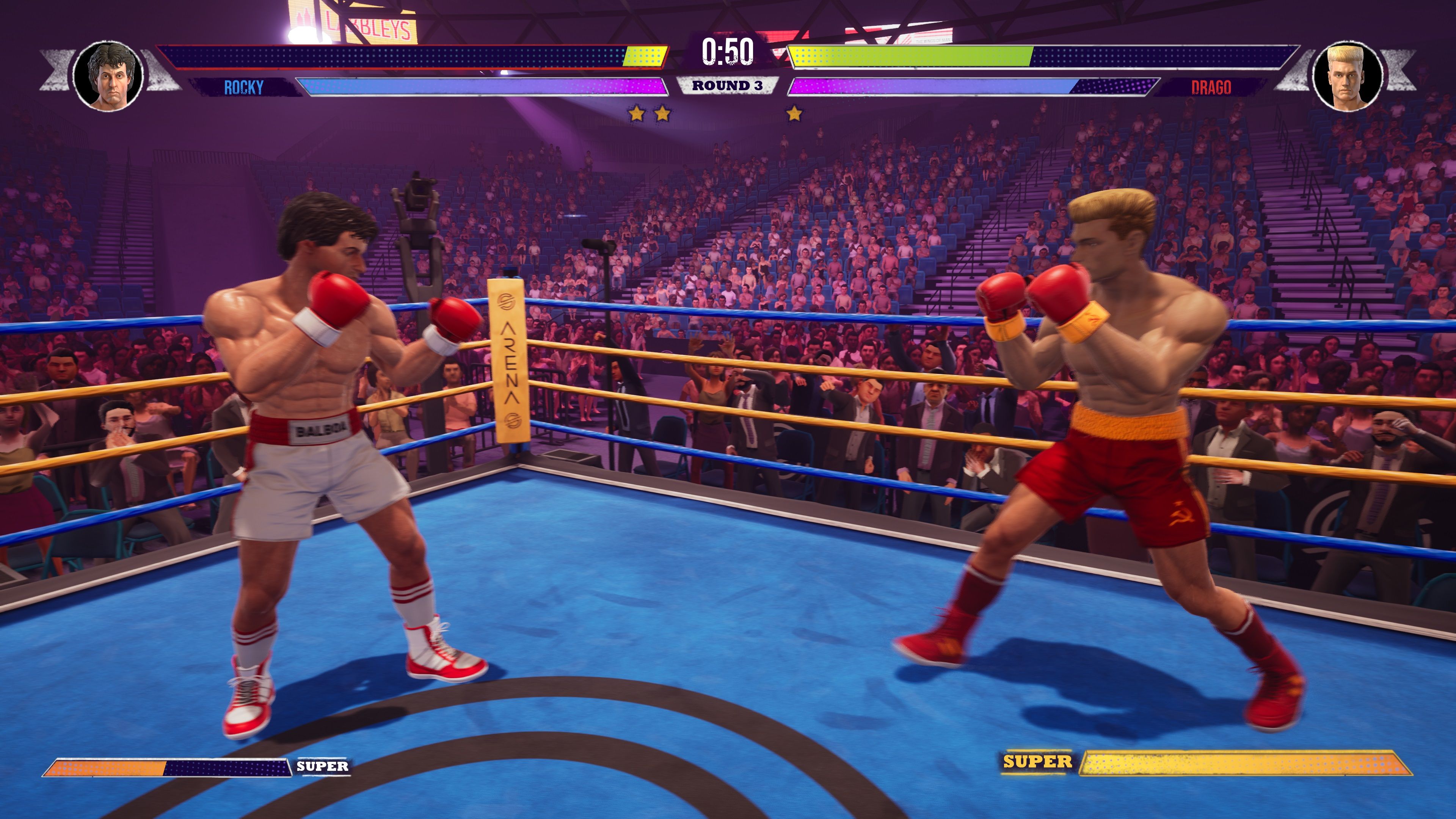 Rocky Drago Big Rumble Boxing Creed Champions Gameplay