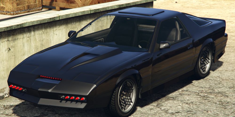 Imponte Ruiner 2000 parked on the street in GTA Online