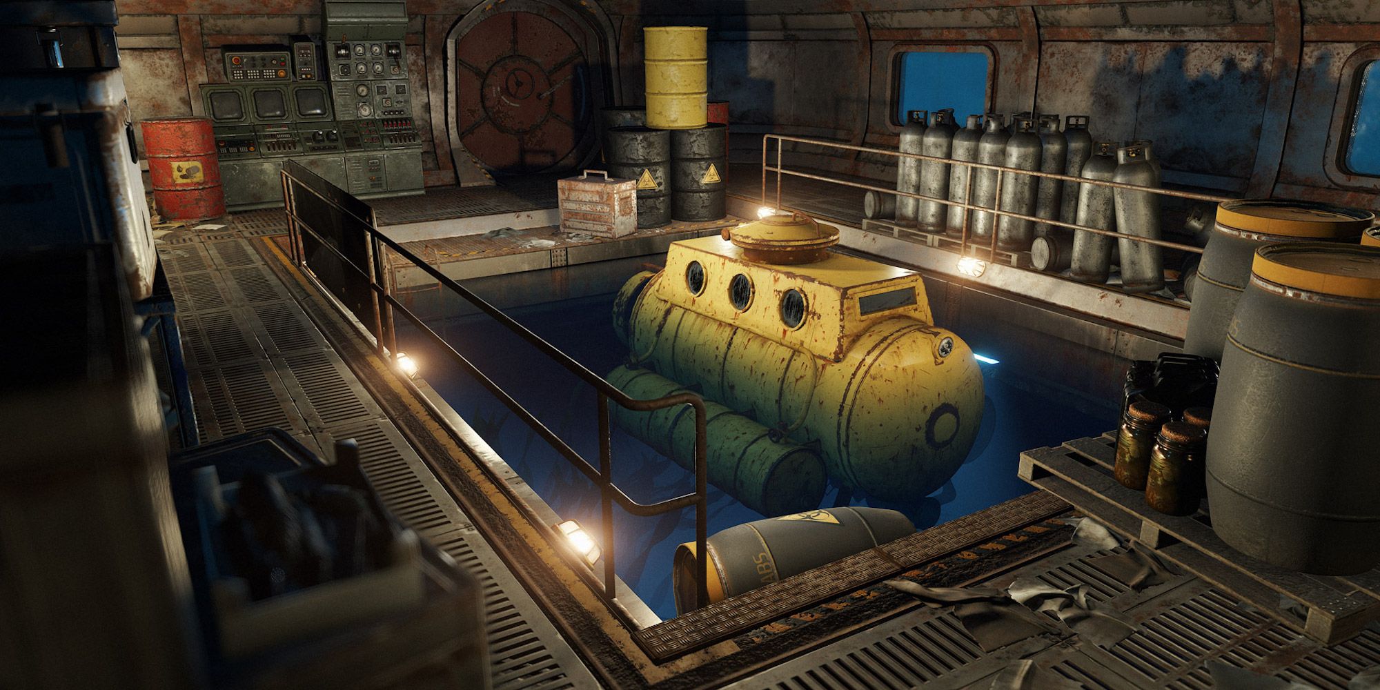 Rust Underwater Update adds underwater lab dungeons