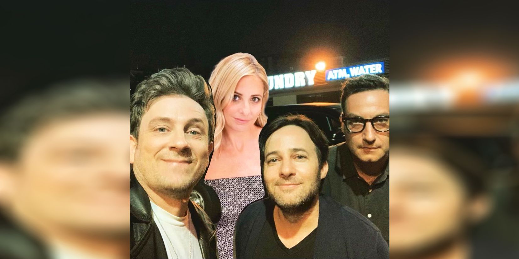 Sarah Michelle Gellar photoshops The Trio Buffy