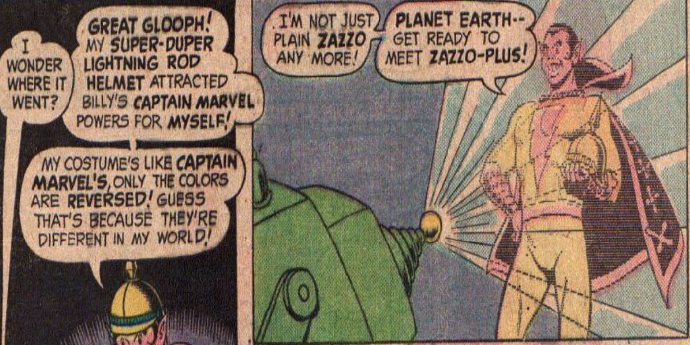 Zazzo stealing Shazam&rsquo;s powers