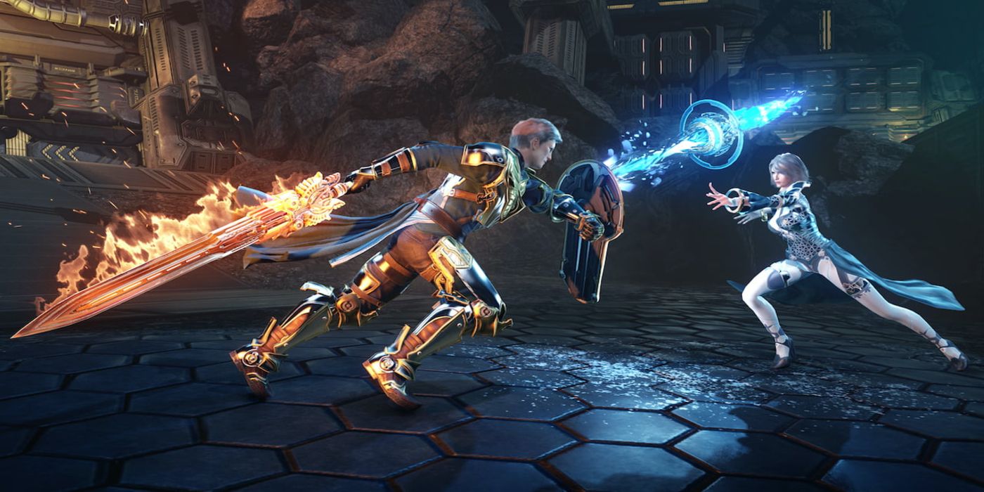 Screenshot from the video game Skyforge.