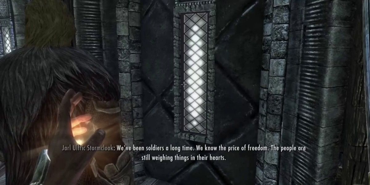Skyrim — Ulfric talks about his vision for the world