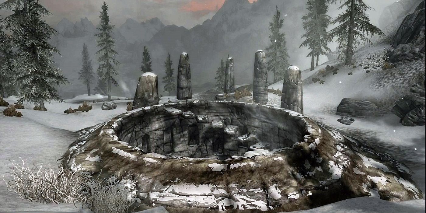 The cave in Volunruud in the Silenced Quest in Skyrim