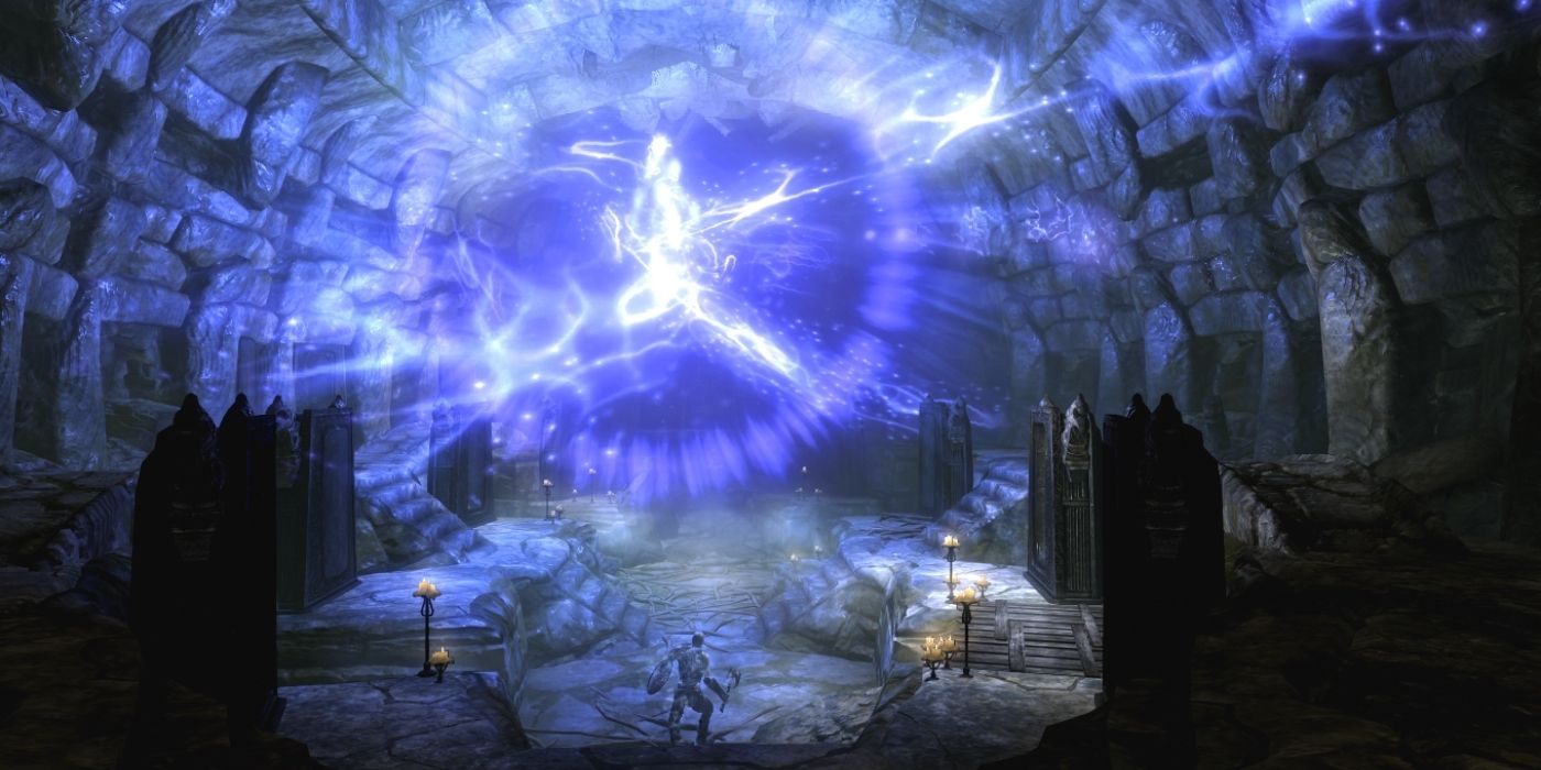 An explosion of power in Skyrim