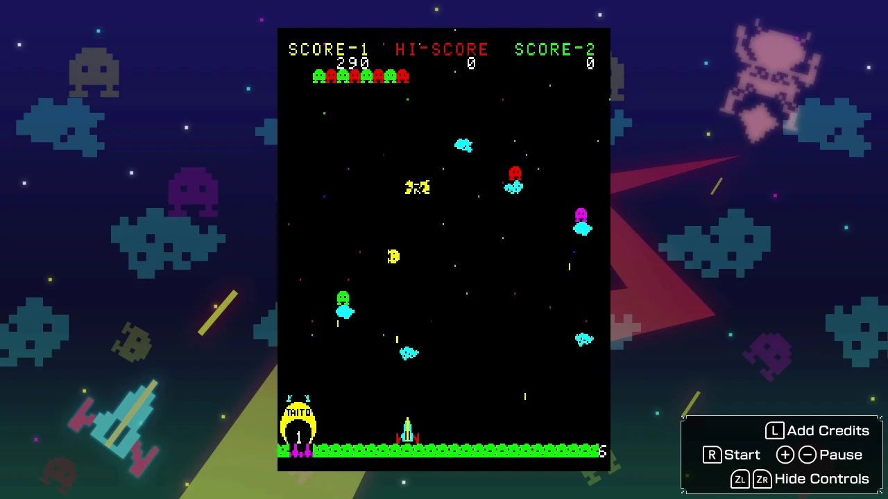 Space Invaders Invincible Collection Arcade Gameplay