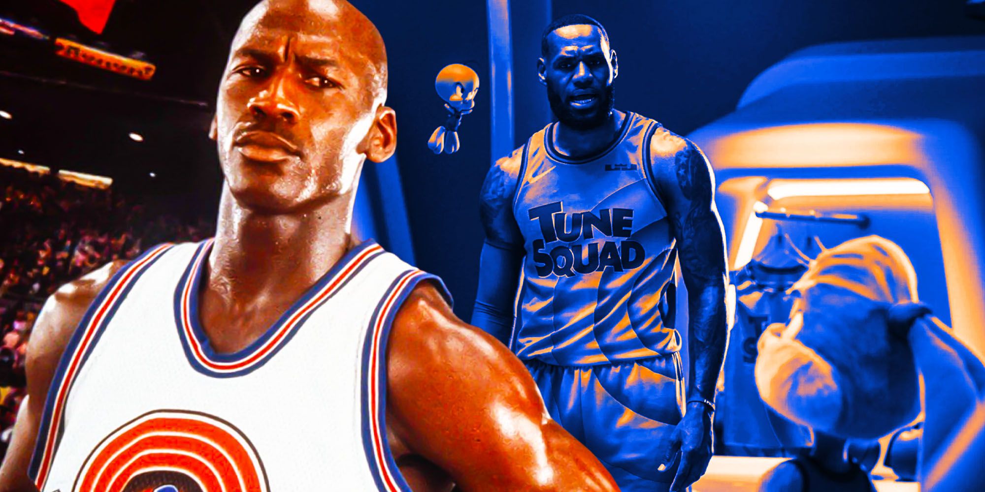 Space Jam a new legacy hints at original movie Michael jordan existing in canon