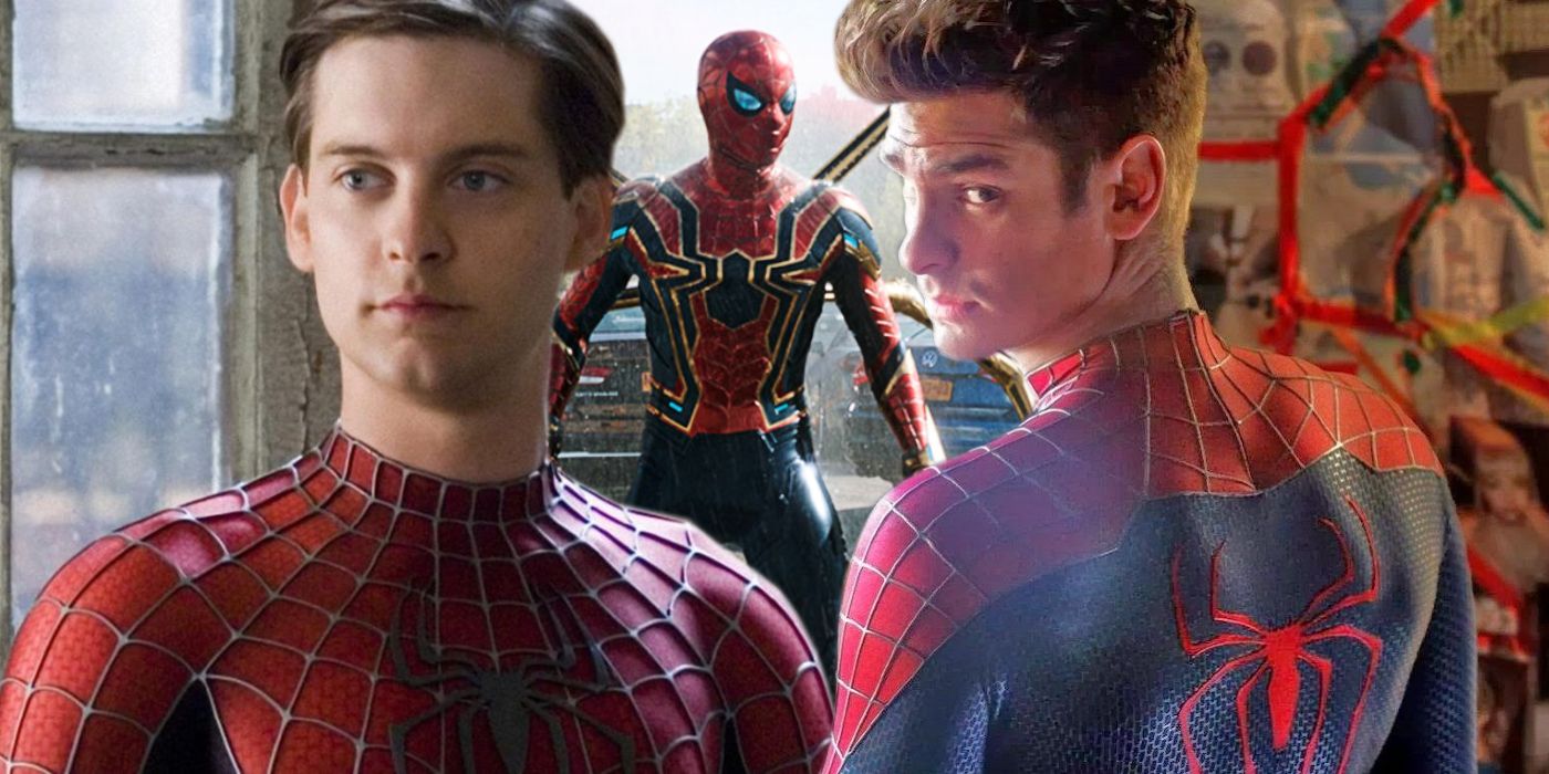Spider-Man No Way Home Andrew Garfield Tom Holland Tobey Maguire