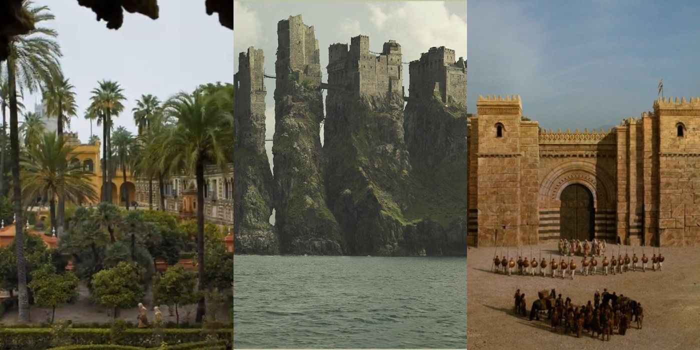 Split image of Dorne, Iron Islands and Qath feature
