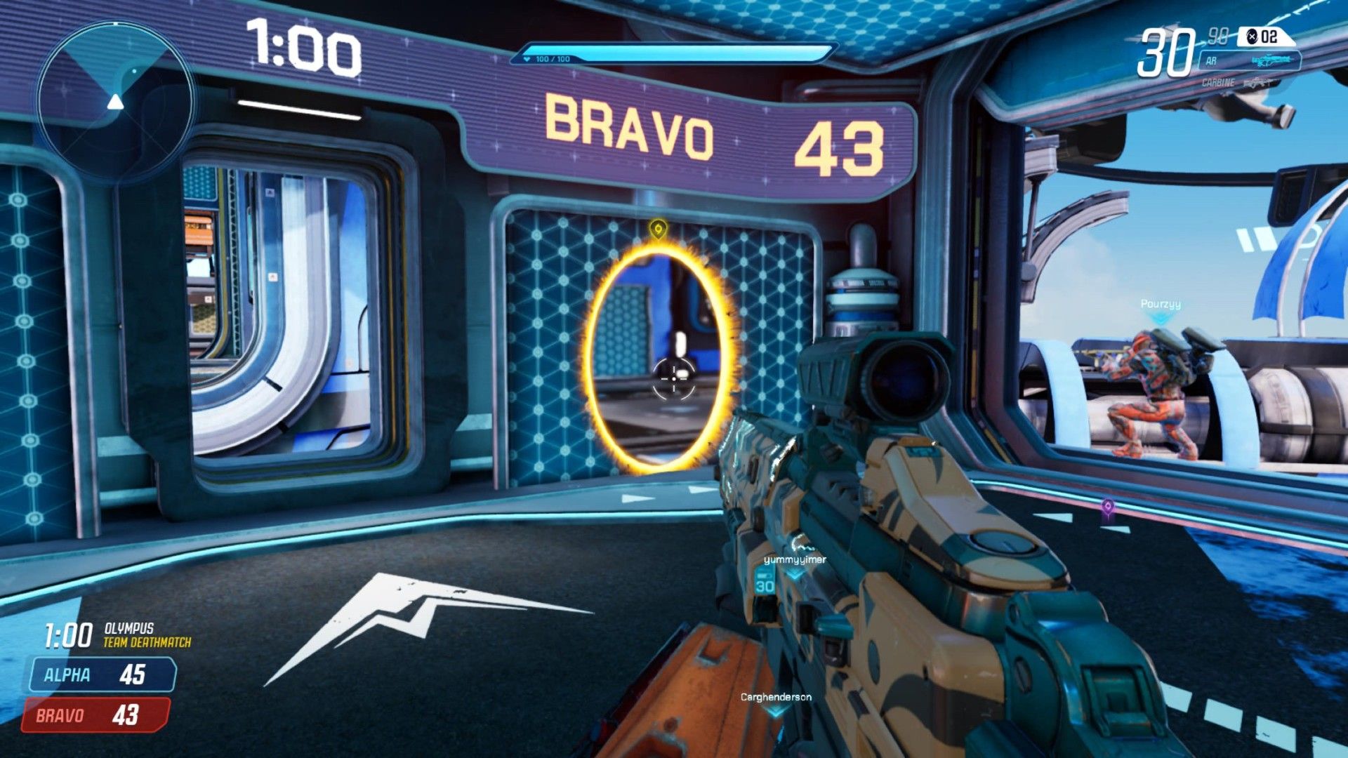 Splitgate Review portal gun