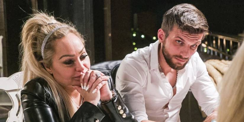Stacey Silva and Florian Sukaj from 90 Day Fiance looking dissapointed