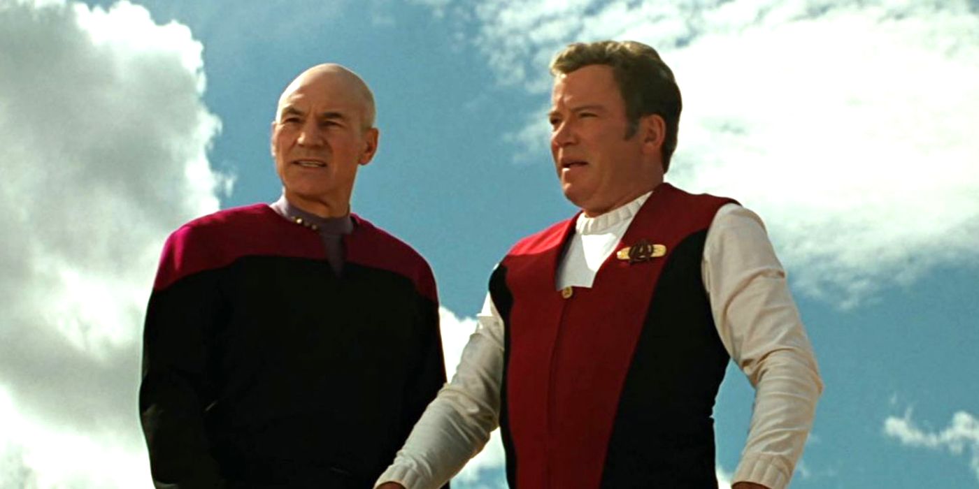 Star Trek Generations Picard Kirk