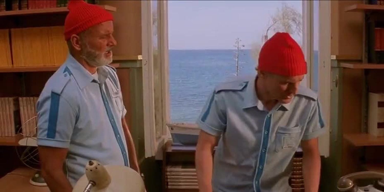 Steve and Ned speak to Oseary on the phone in The Life Aquatic.