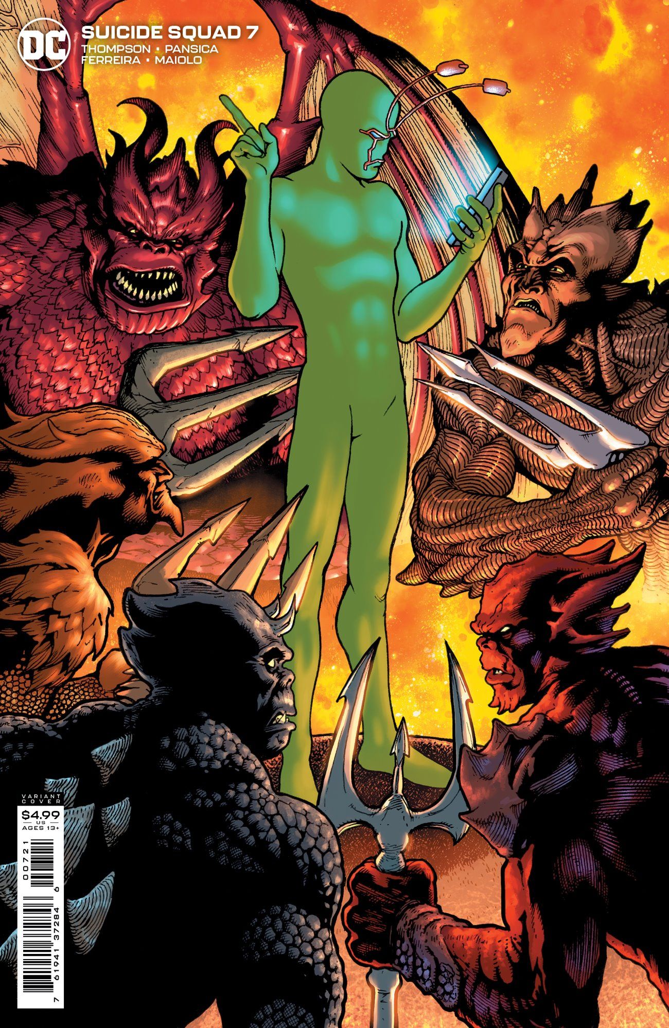 Suicide Squad 7 Ambush Bug Variant Cover