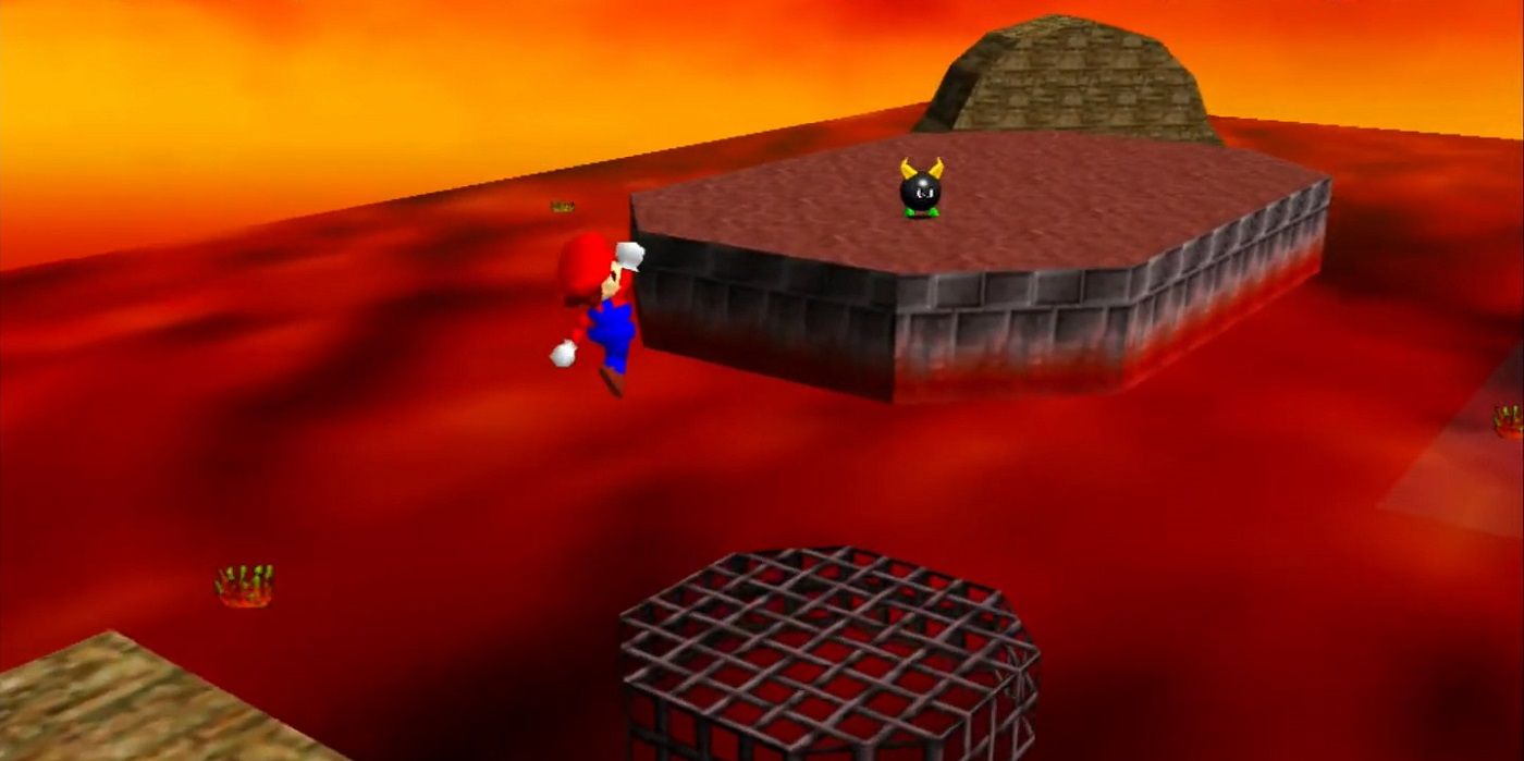 Super Mario 64 Worlds Ranked Lethal Lava Land