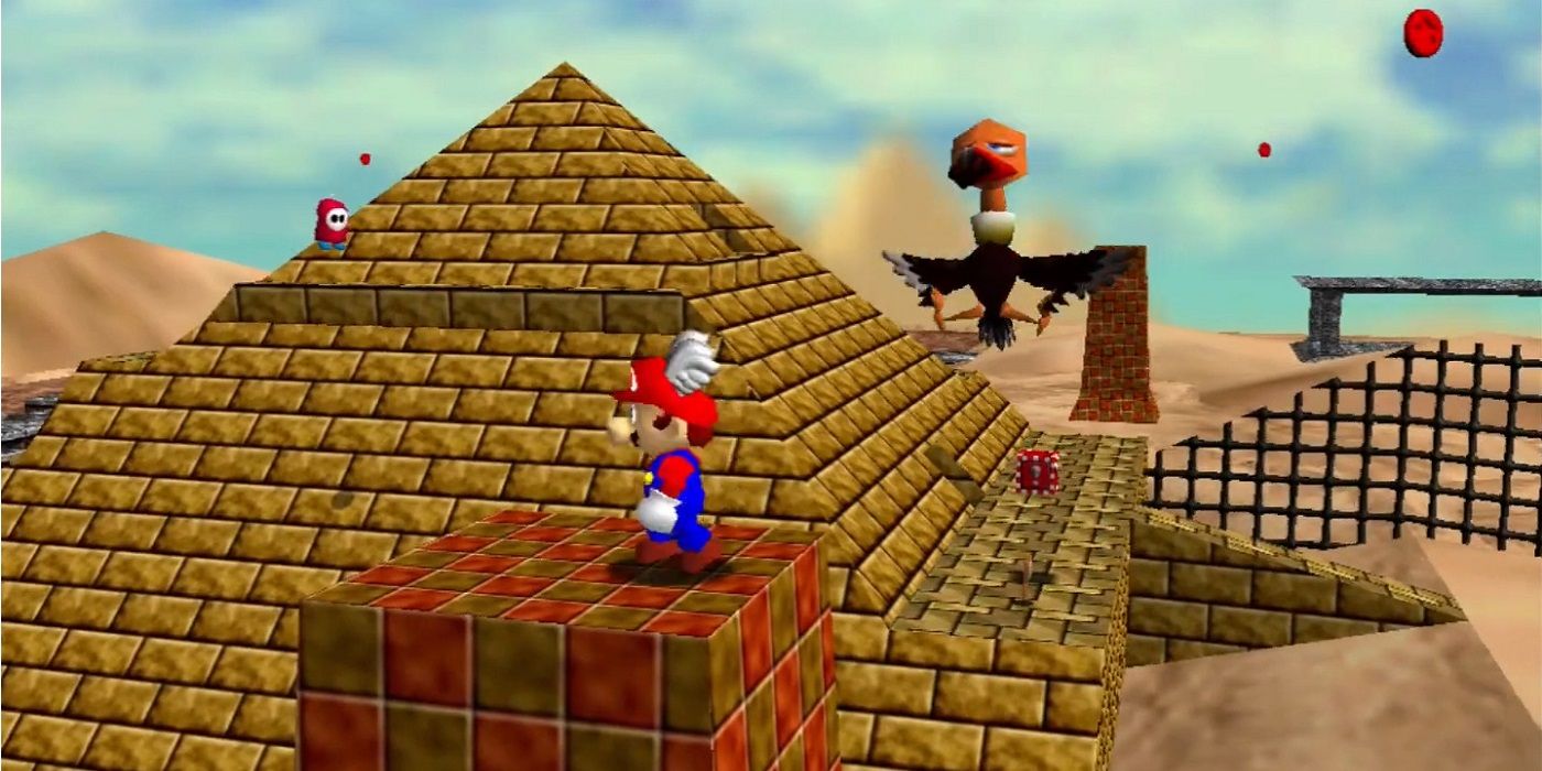 Super Mario 64 Worlds ranked Shifting Sand Land
