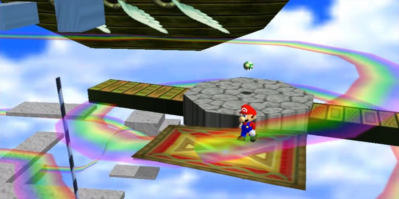 Super Mario 64 worlds ranked rainbow ride