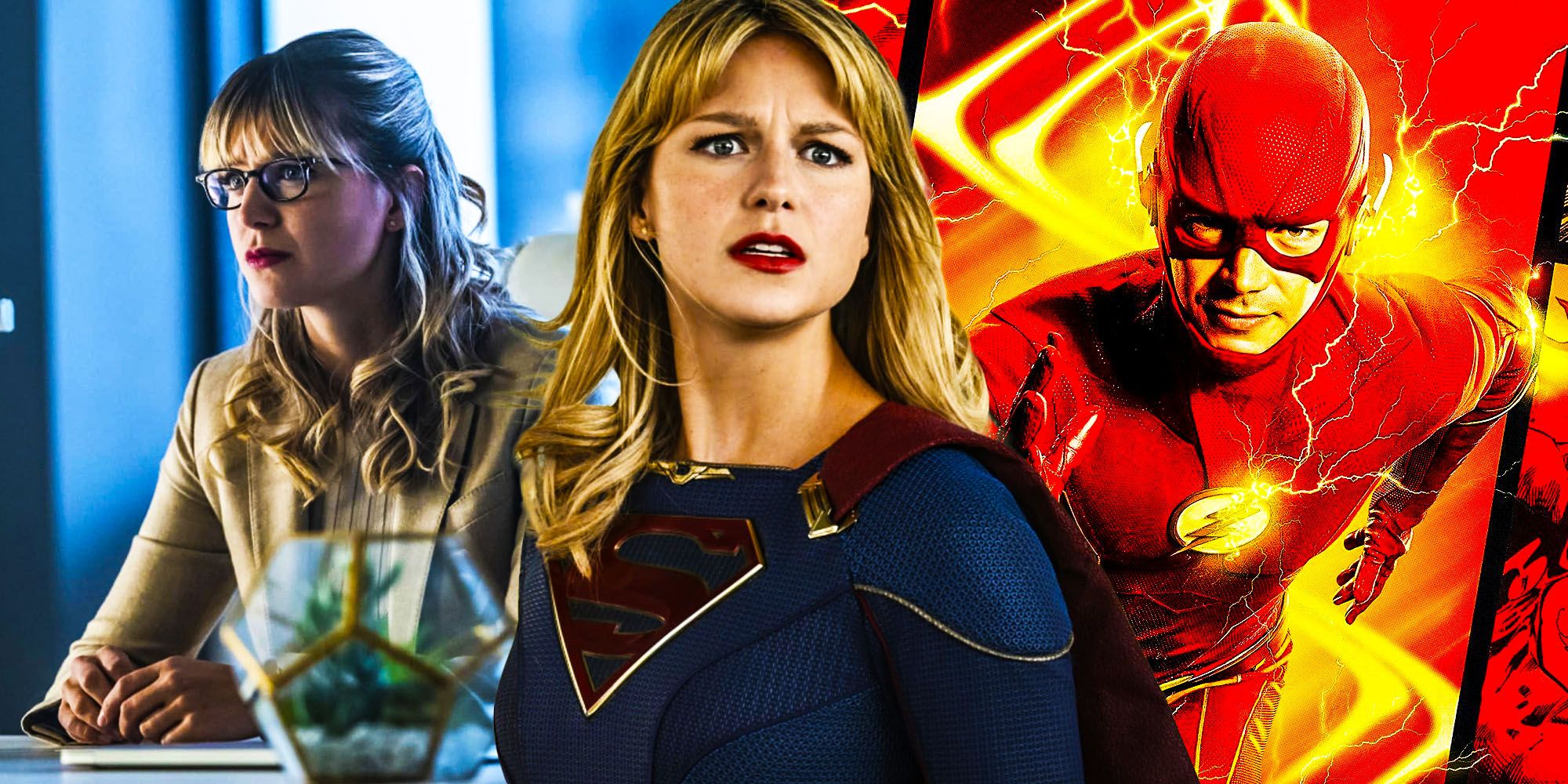 Supergirl season 6 hero plot hole job absence Flash Kara Danvers