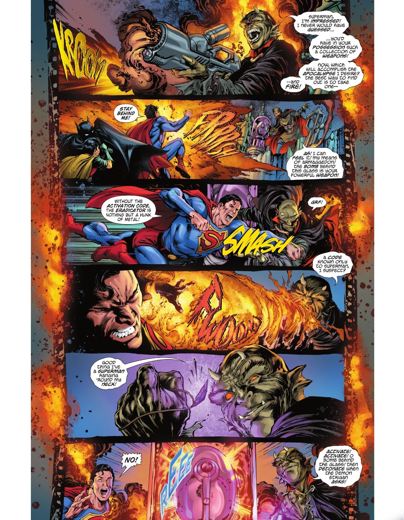Superman Etrigan Fortress