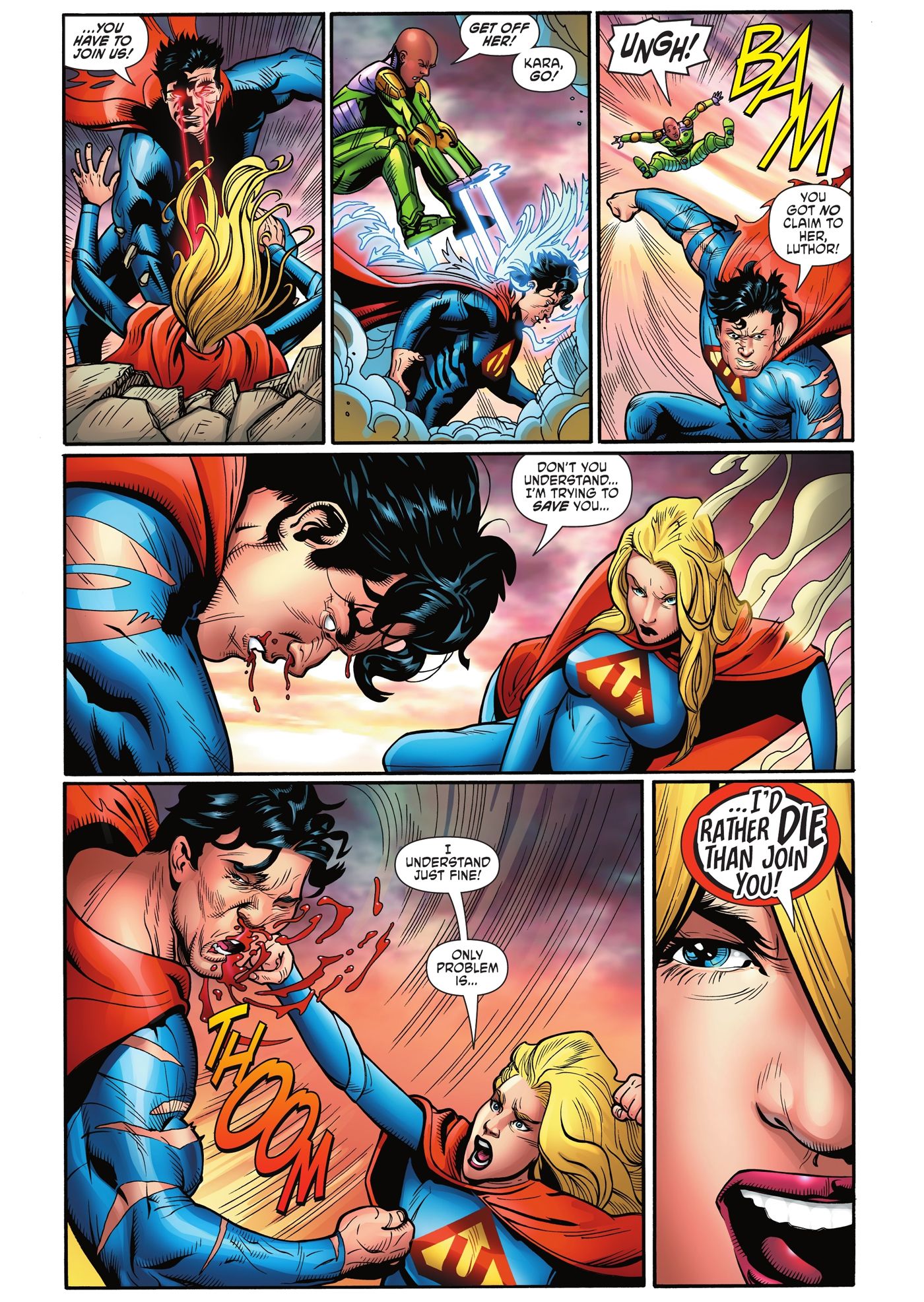 Superman Evil Supergirl