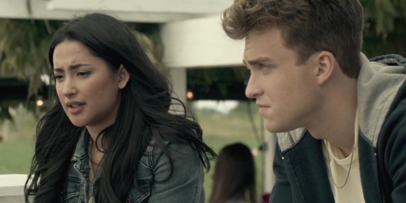 Jonathan and Tegan in Superman and Lois