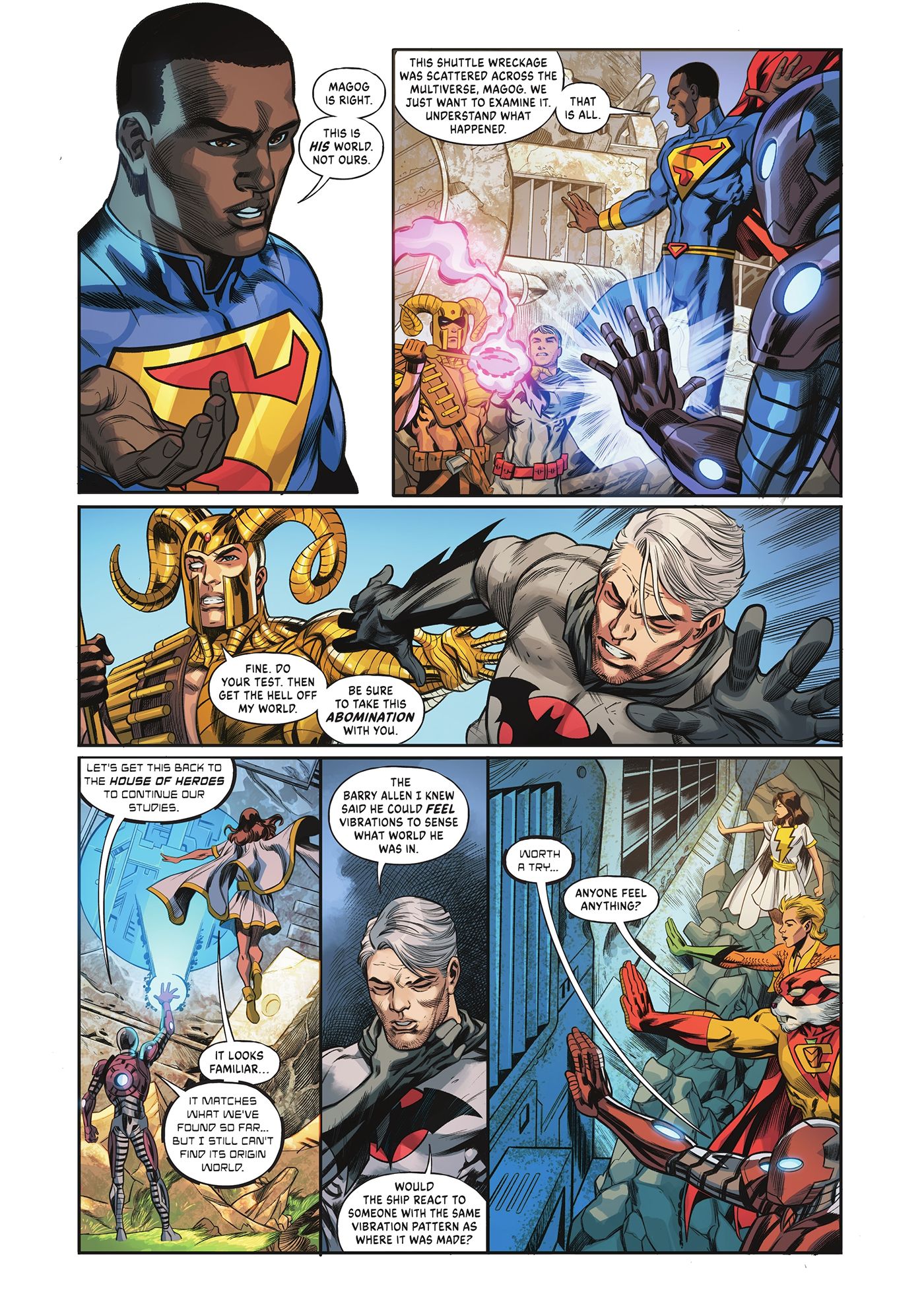 Superman New Power Magog 3
