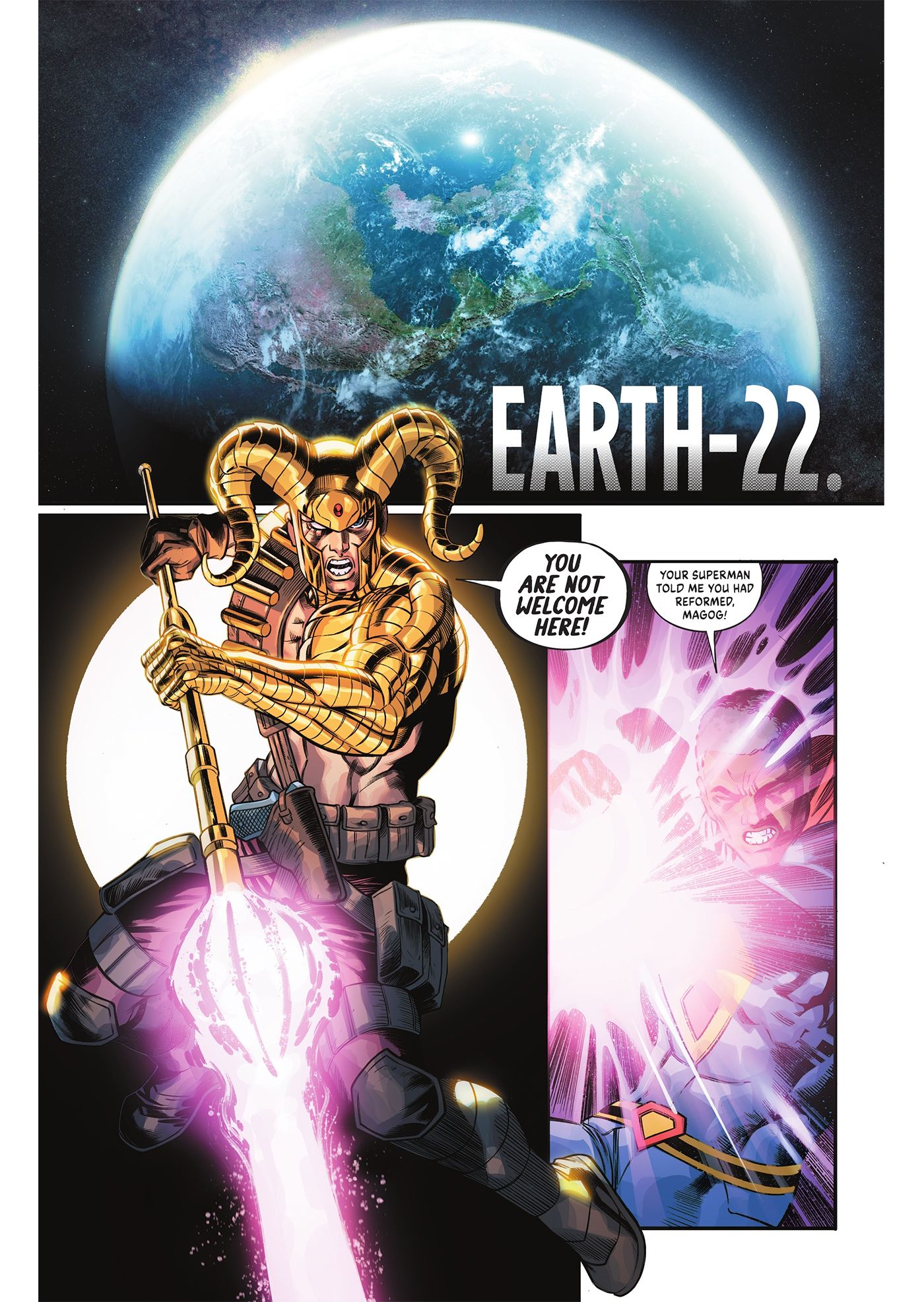 Superman New Power Magog
