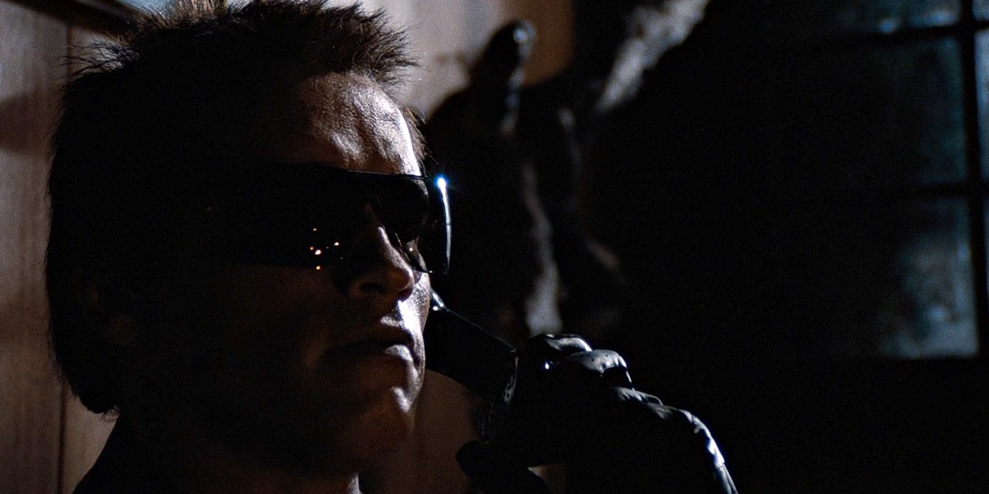 The Terminator impersonates Sarah Connor's mother