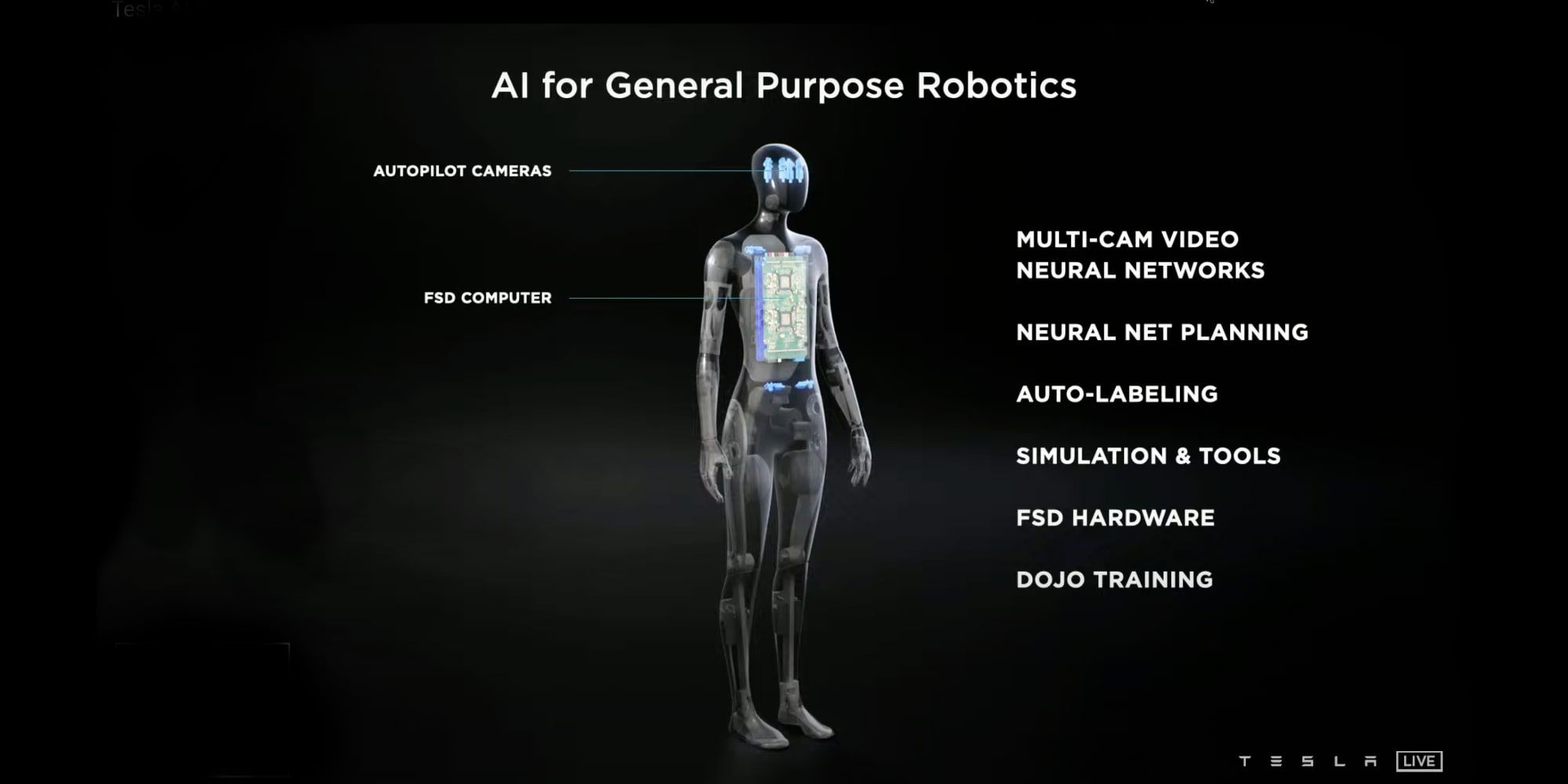 Tesla Bot AI Artificial Intelligence
