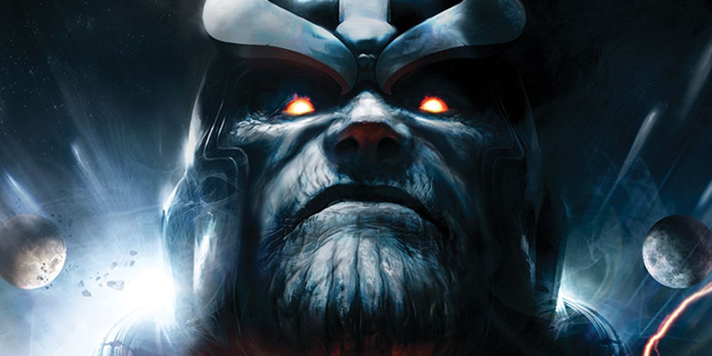 Thanos on the cover of The Thanos Imperative comic.