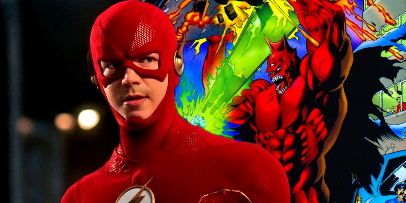 The Flash and Despero in DC Comics