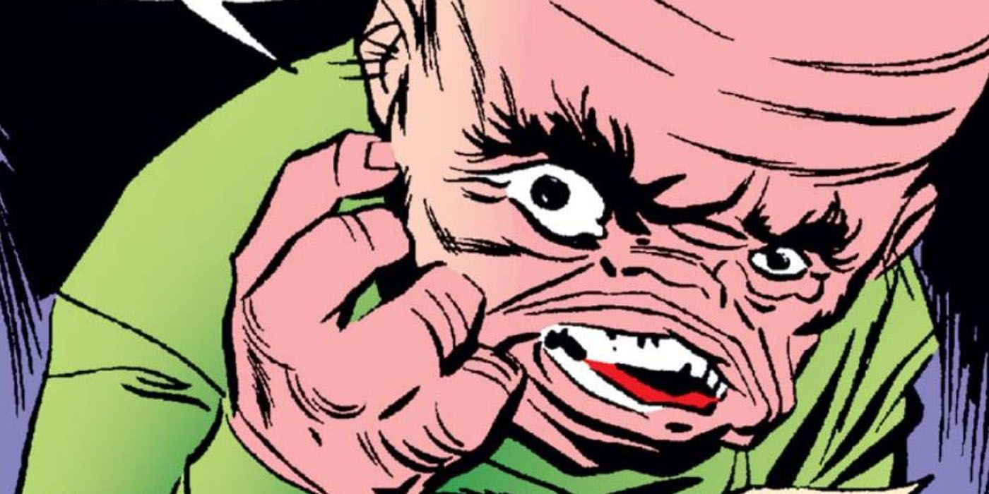 The Gargoyle planning to hunt Hulk.