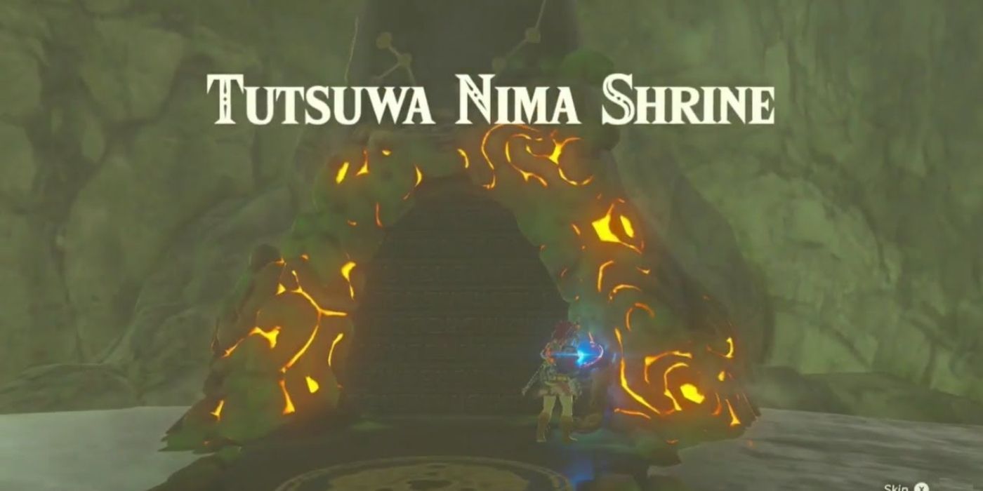 The Tutsuwa Nima Shrine in Breath of the Wild