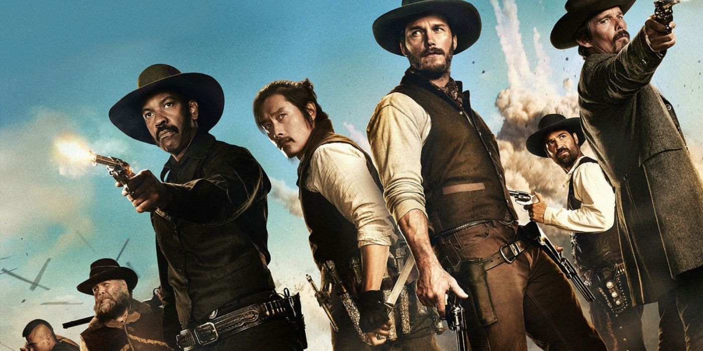 The main characters in The Magnificent 7.
