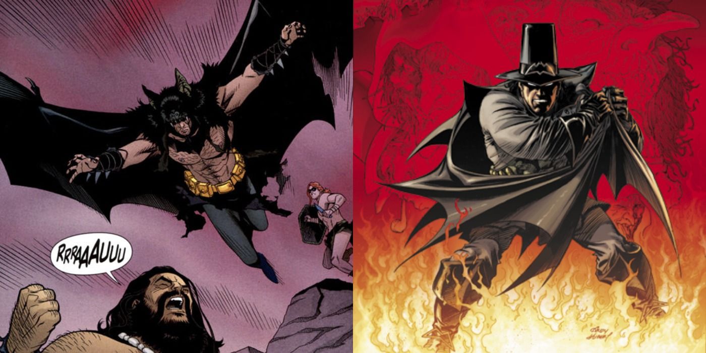 The different iterations of Bruce Wayne throughout the timestream after Final Crisis
