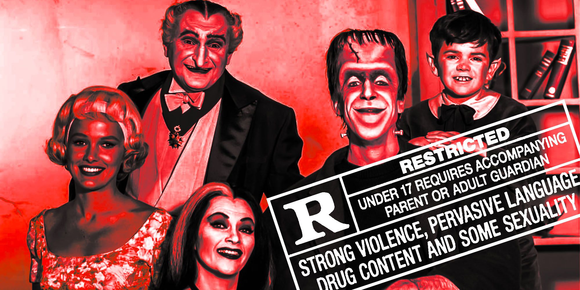 The munsters reboot Rated R
