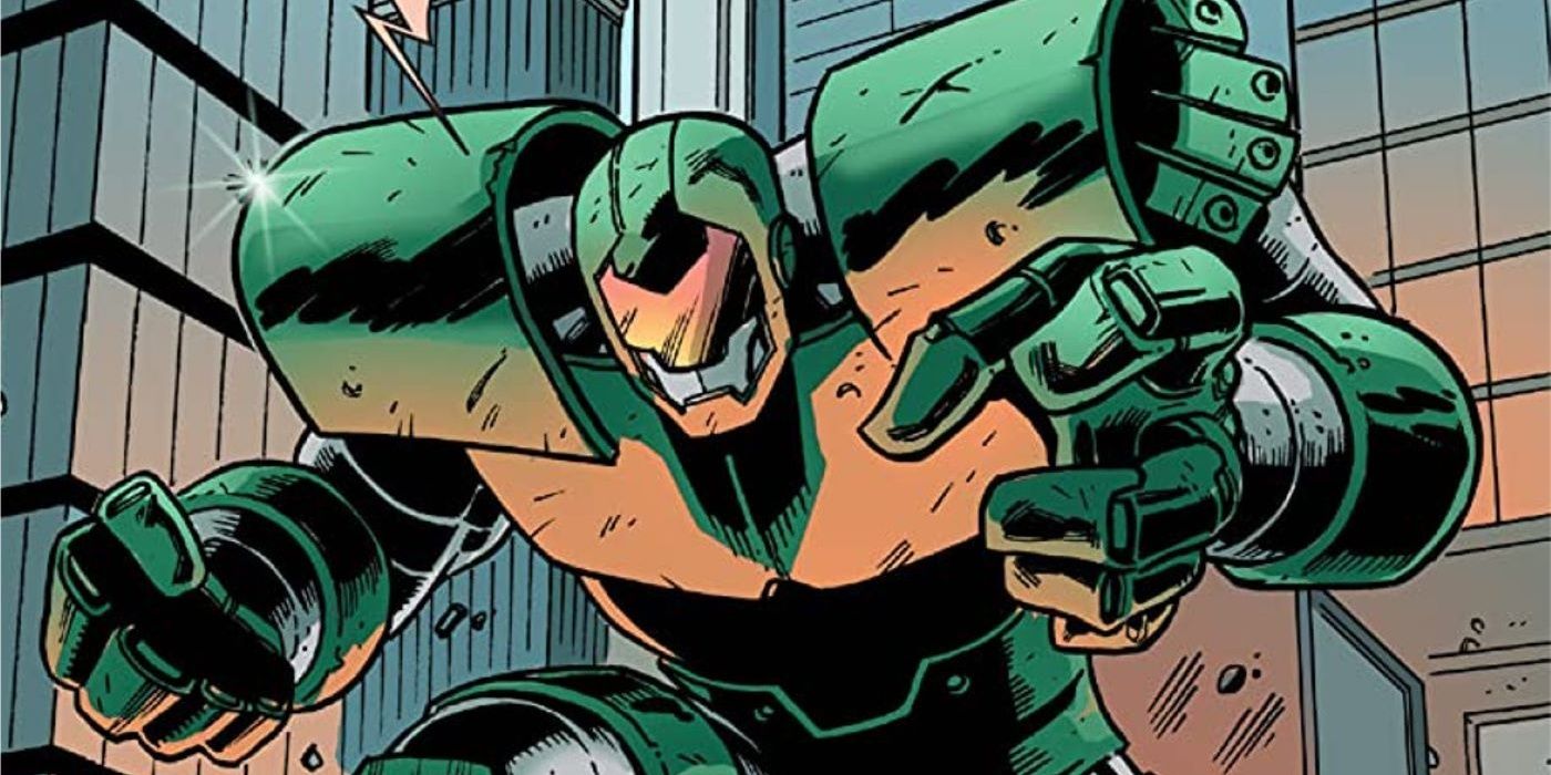 Russian agent Boris Bullski reveals his upgraded Titanium Man armor in a Marvel comic.