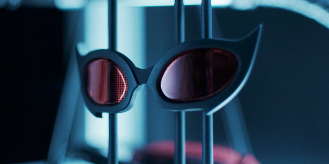 Titans Batcave Easter Egg Catwoman Goggles