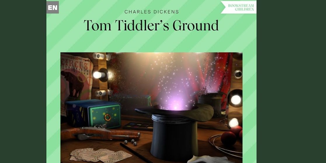 Cover of Tom Tiddler's Ground by Dickens.