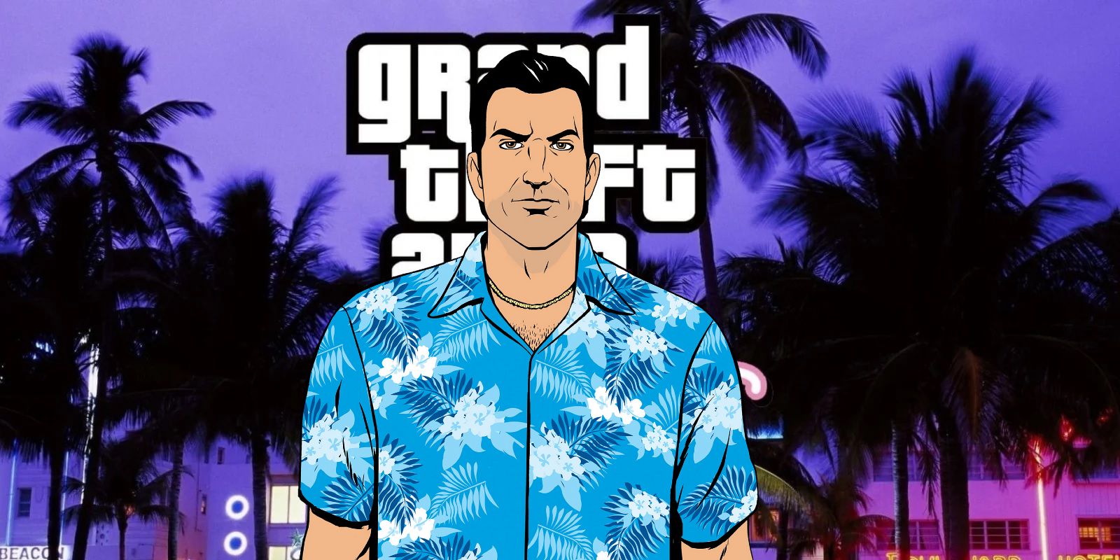 Tommy Vercetti and Grand Theft Auto Vice City Logo(1)