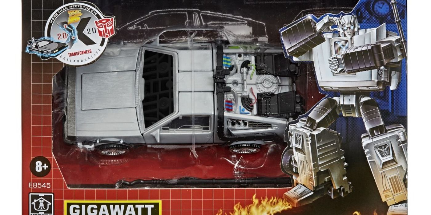 The Back To the future Style Gigawatt in retro packaging