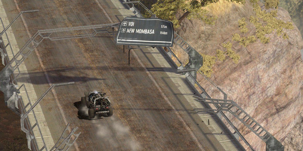 Tsavo Highway as it appears in Halo 3.