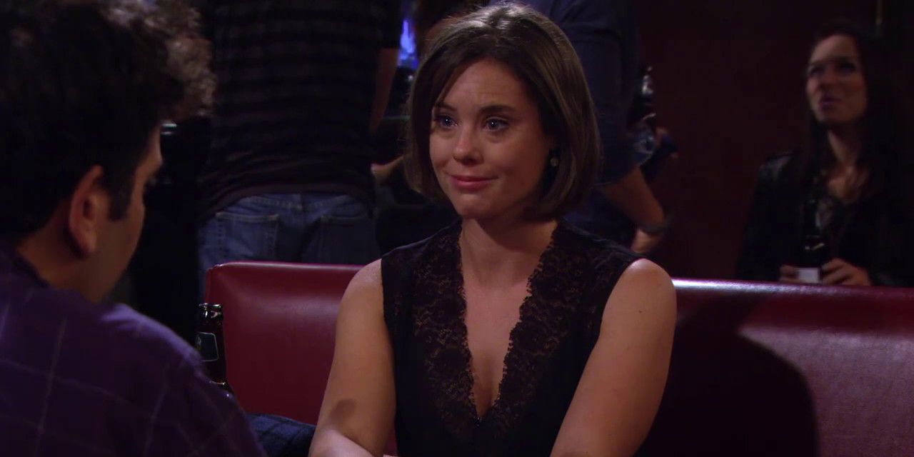 Victoria breaks up with Ted in How I Met Your Mother.