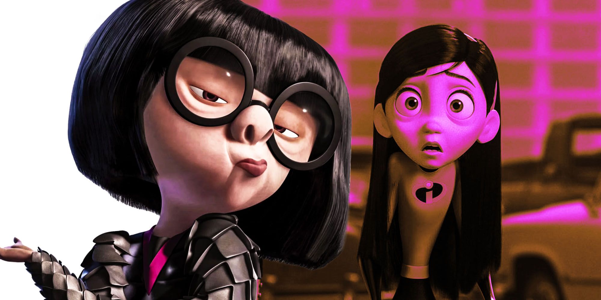 Violet Edna Modes daugher Incredibles theory