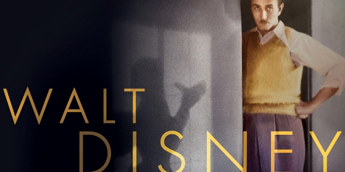 Banner for the 2015 Walt Disney documentary featuring Walt Disney