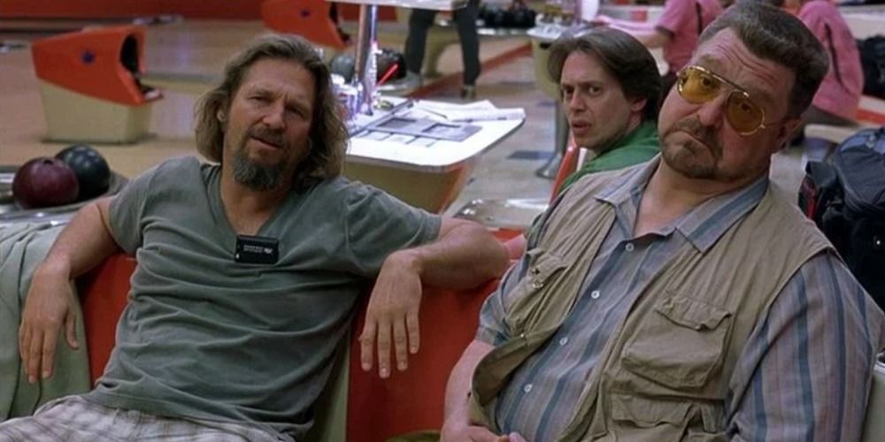 Walter, Donny and The Dude in the Bowling Alley getting told off by Jesus