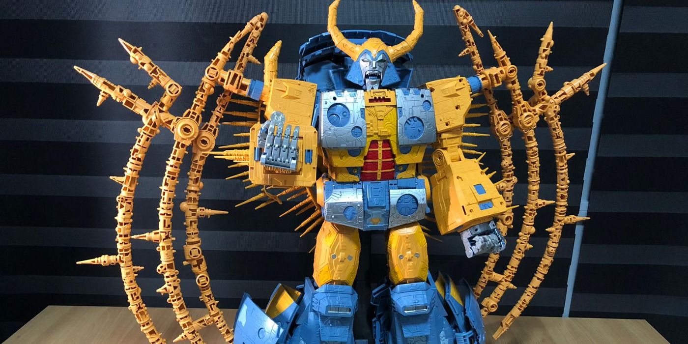 Pictures do not do Unicron justice