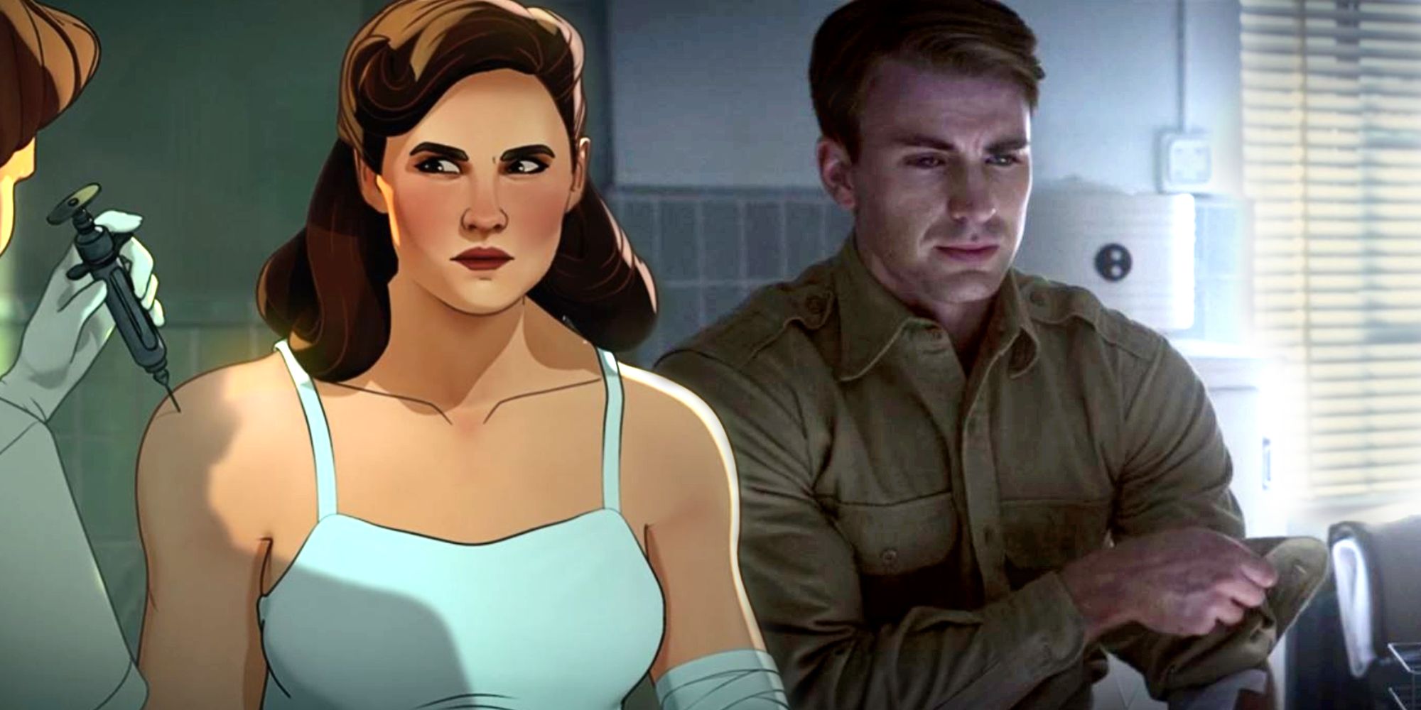 What If's Peggy Carter and The First Avenger's Steve Rogers