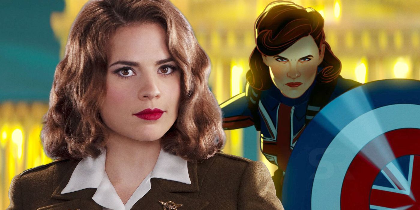 Split image of Hayley Atwell and Captain Britain in the MCU