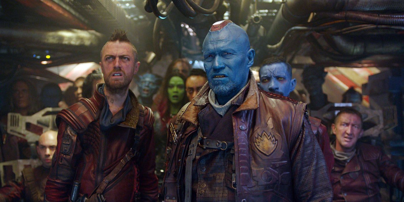 Yondu and the Ravagers on their ship.